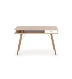Biurko MORODER 120 cm w kolorze dąb sonoma*Halmar Sale