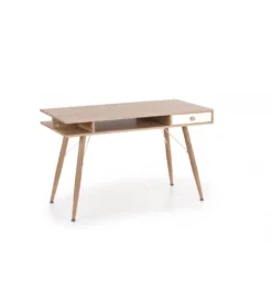 Biurko MORODER 120 cm w kolorze dąb sonoma*Halmar Sale