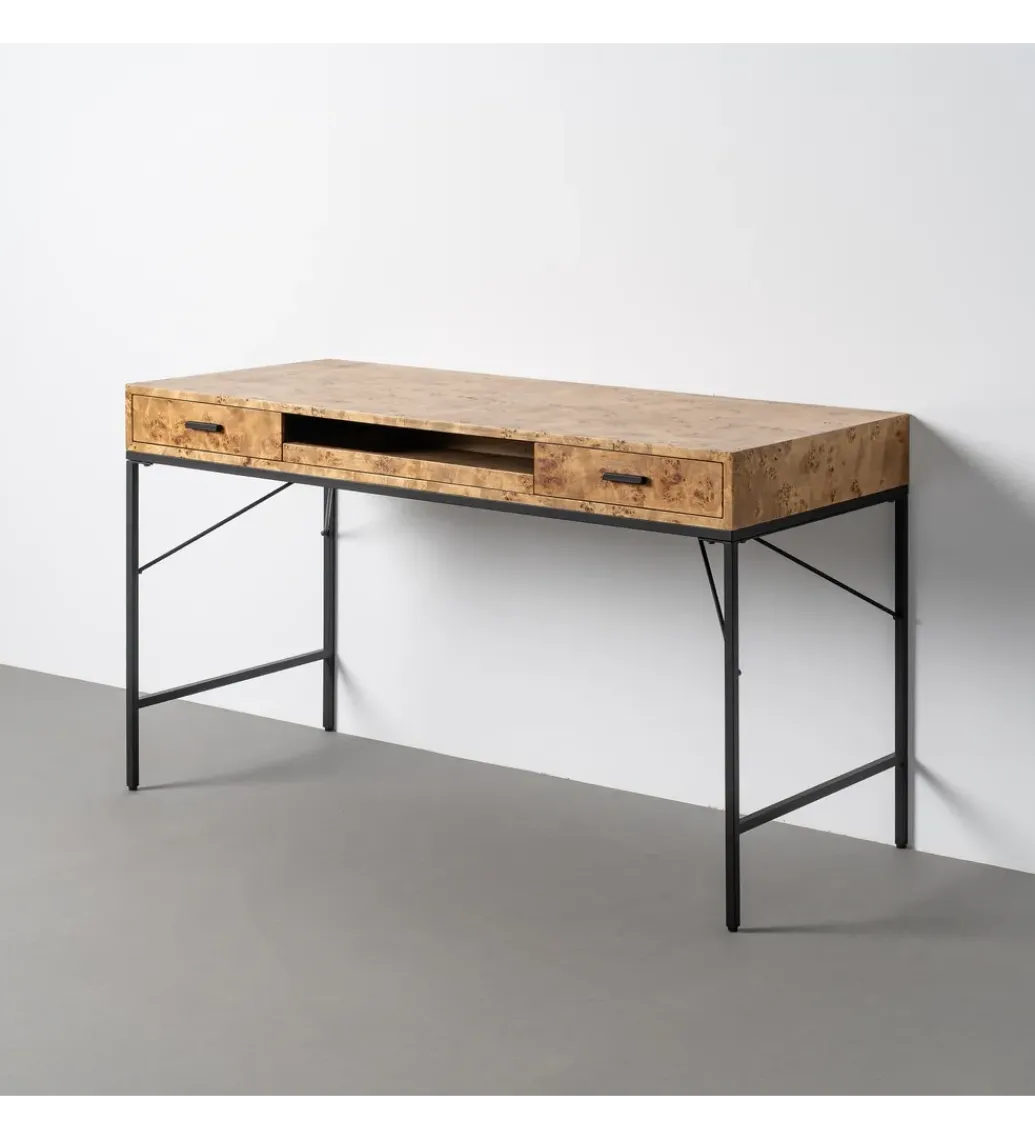 Biurko NEGASNA 140 cm naturalne*Zona-Design
