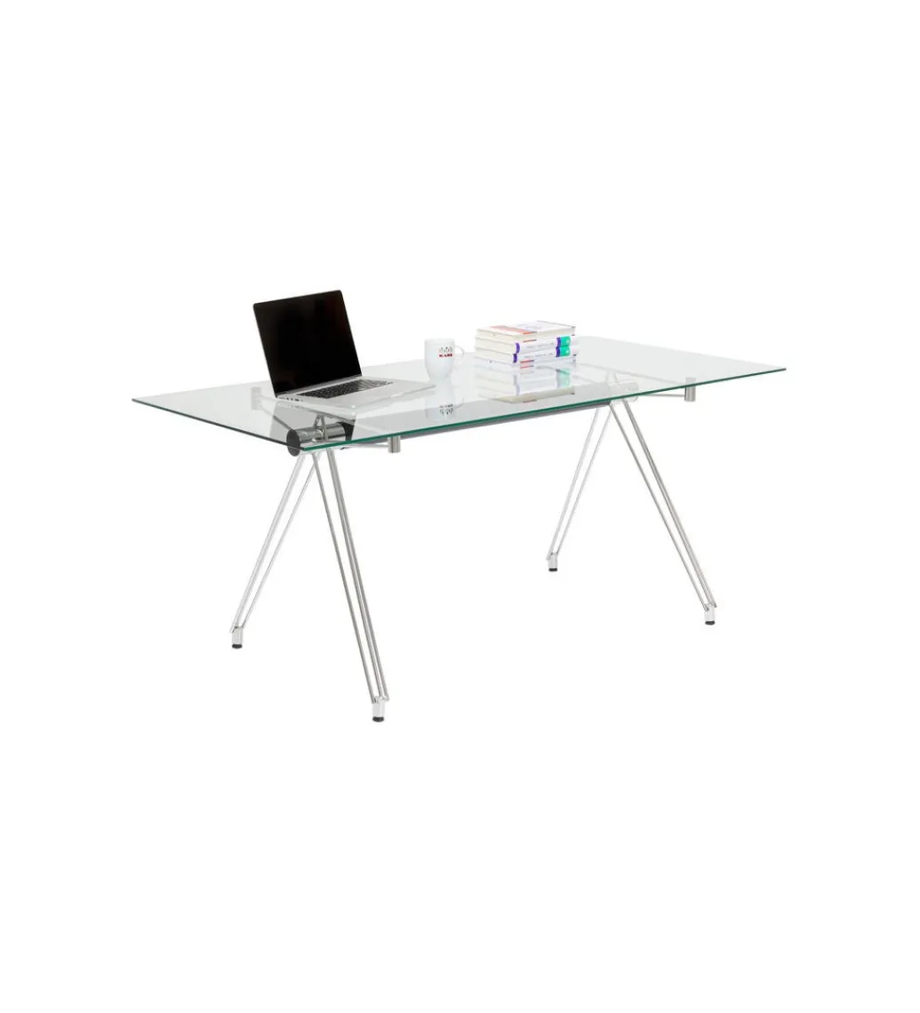 Biurko Officia 160 cm szklane*KARE Online