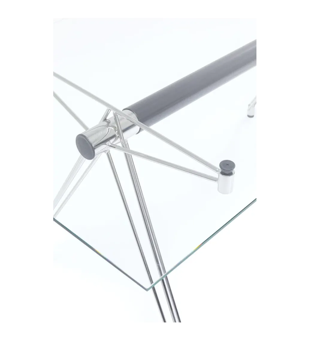 Biurko OFFICIA 160 x 80 cm szklane*KARE Online
