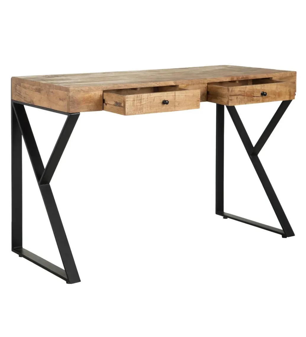 Biurko PASSE 120 cm drewno mango*Zona-Design Best