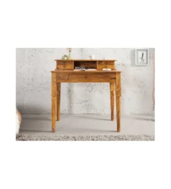 Biurko PRIMA Hemingway 90 cm drewno Sheesham*Invicta Interior Best