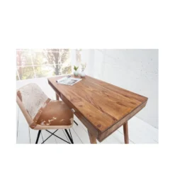 Biurko Retro 120 cm drewno Sheesham*Invicta Interior Best