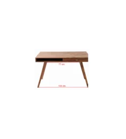 Biurko Retro 120 cm drewno Sheesham*Invicta Interior Best