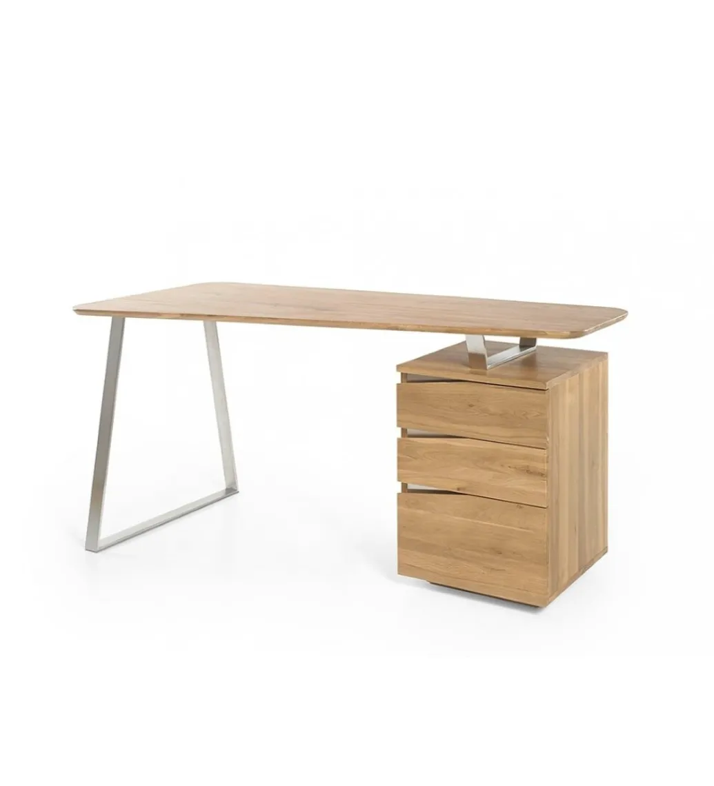 Biurko TORI 150 cm dębowe*MCA Online