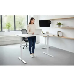 Biurko WHITE DESK 140 cm białe*Invicta Interior Sale