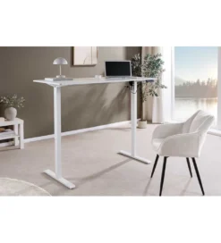 Biurko WHITE DESK 140 cm białe*Invicta Interior Sale