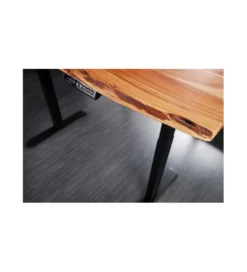 Biurko z regulowaną wysokością ARKTYKA Mammut 160 cm drewno akacja*Invicta Interior - przedsprzedaż Outlet
