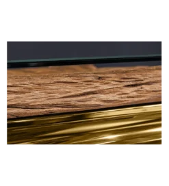 Blat do stołu MODERN BAROCK BARRACUDA 200 cm drewno teak*Invicta Interior Sale