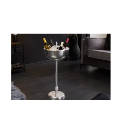 Chłodziarka na wino Royal 34 cm srebrna*Invicta Interior Outlet