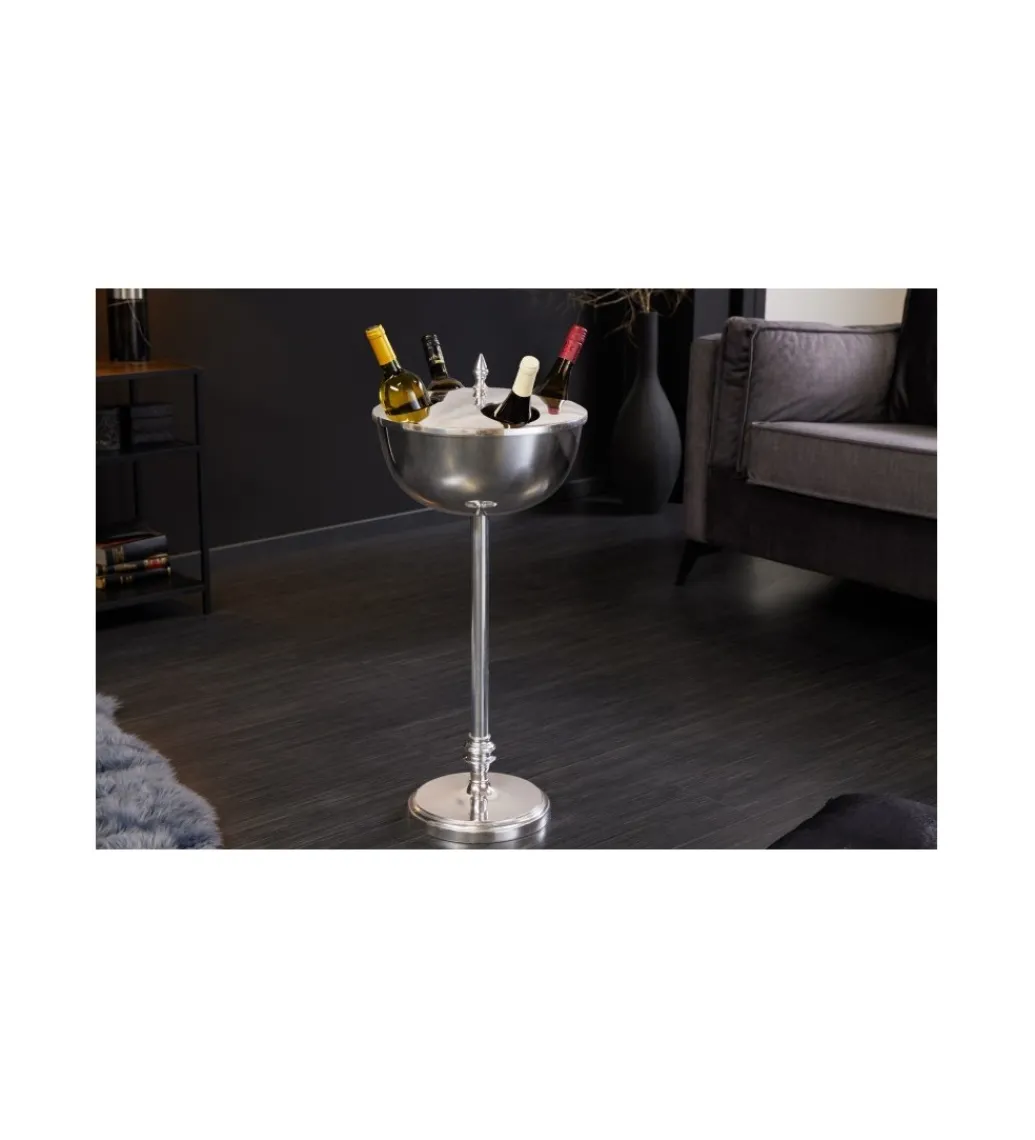 Chłodziarka na wino Royal 34 cm srebrna*Invicta Interior Outlet
