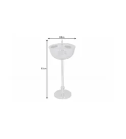 Chłodziarka na wino Royal 34 cm srebrna*Invicta Interior Outlet