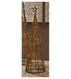 Choinka ozdoba świąteczna NABLANC 128 cm naturalna*Imeri Sale