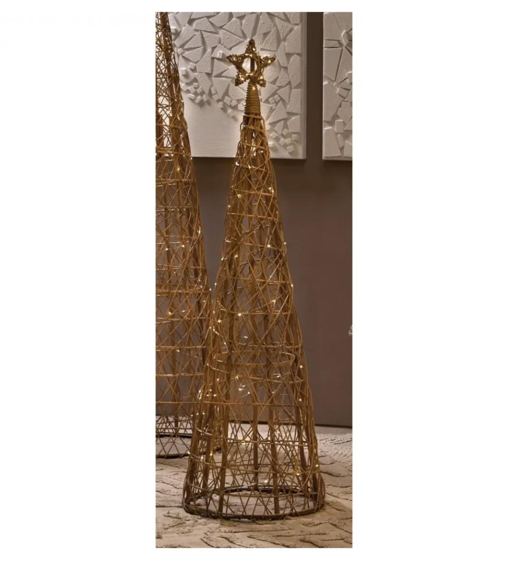 Choinka ozdoba świąteczna NABLANC 128 cm naturalna*Imeri Sale