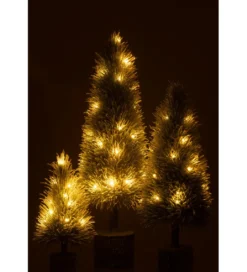 Choinka XMAS LED 75 cm zielona ośnieżona*J-Line Hot
