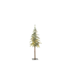 Choinka Xmas Tree 145 cm led sztuczny śnieg*J-Line Clearance