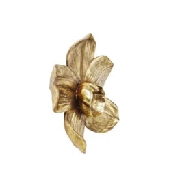 Dekoracja ścienna Orchid złota*KDesign