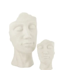 Donica DAVID CLAY 70 cm biały*J-Line
