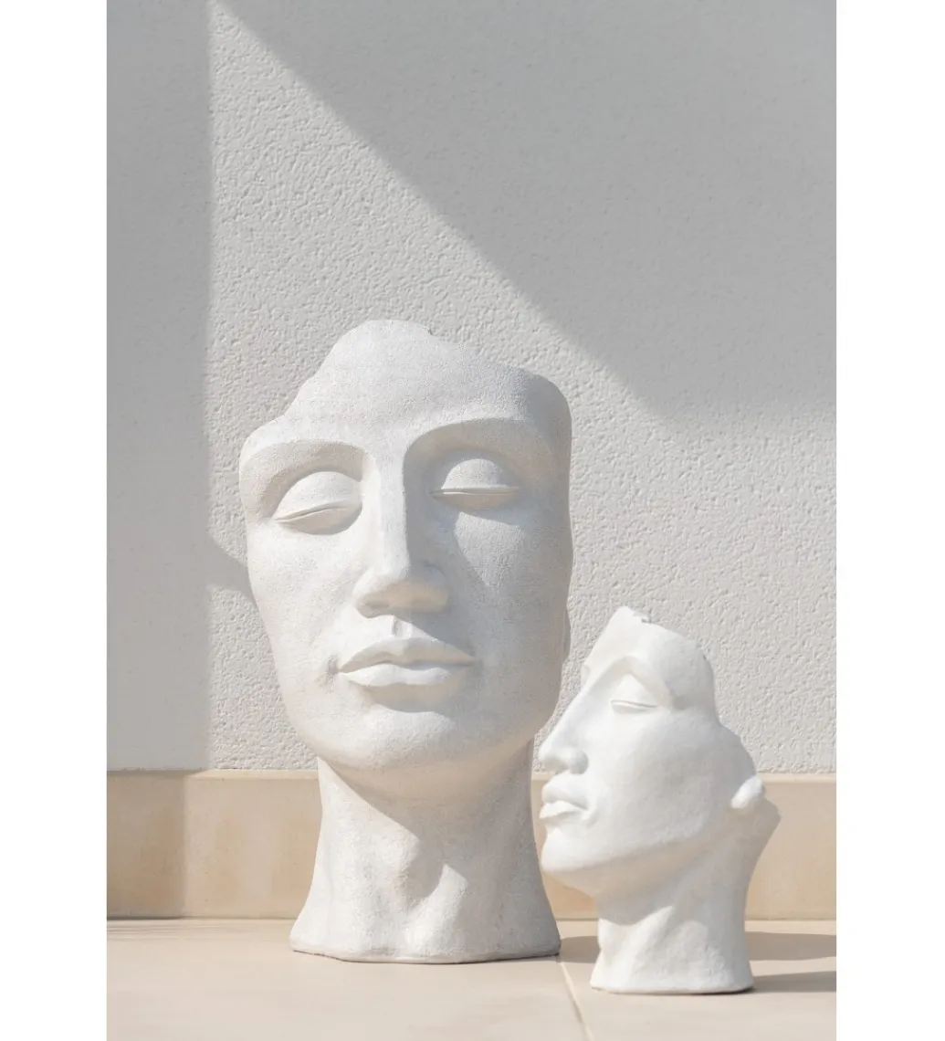 Donica DAVID CLAY 70 cm biały*J-Line