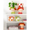 Donica FLOWERPOTTY 30 cm ceramika pomarańczowa*J-Line Sale