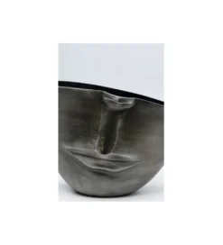Doniczka Half face 31 cm antracytowy*KDesign Hot