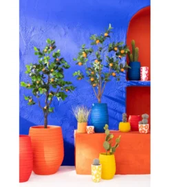 Drzewko sztuczne ORANGE 130 cm*J-Line Hot