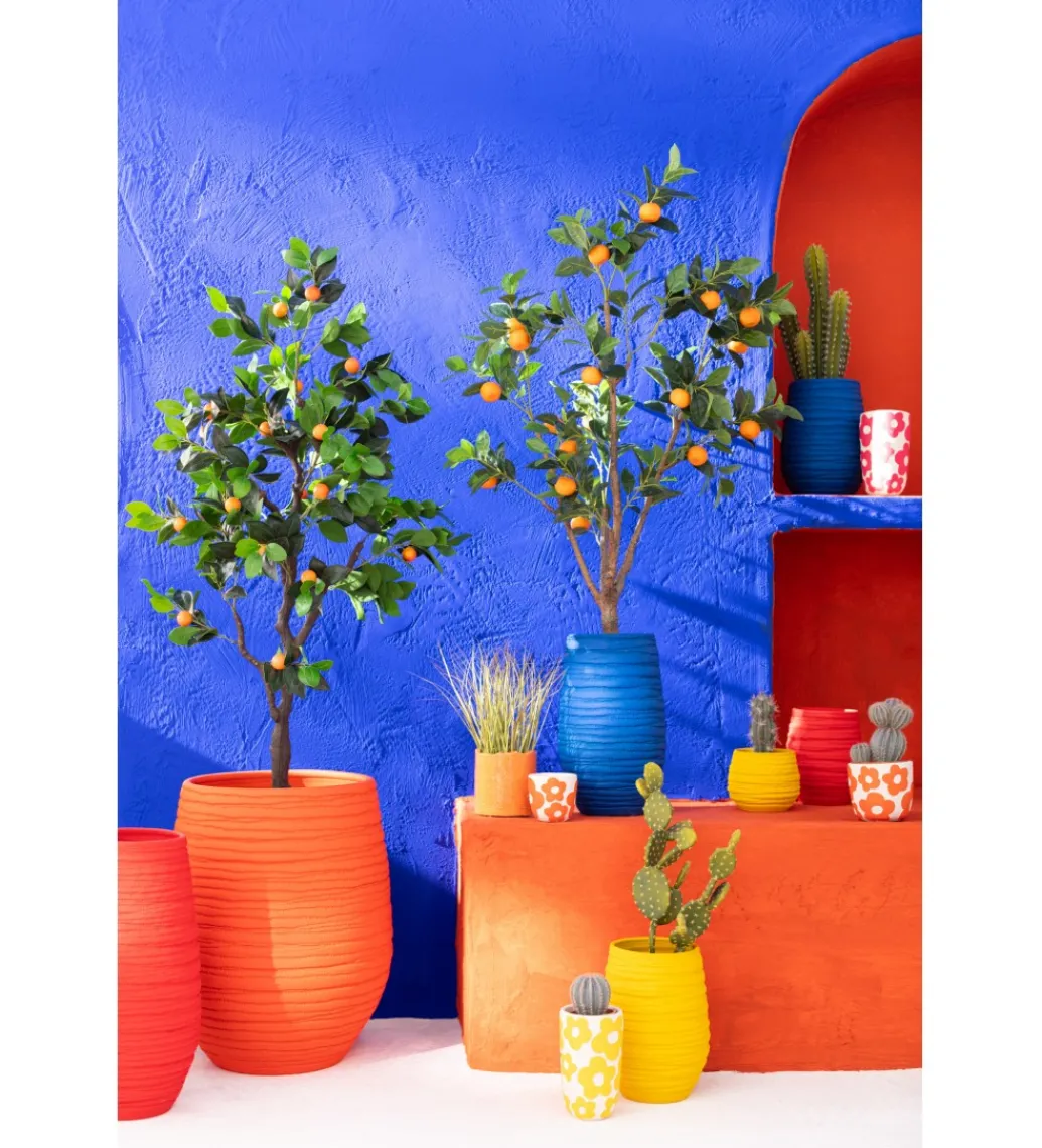 Drzewko sztuczne ORANGE 130 cm*J-Line Hot