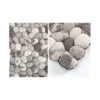 Dywan Organic 200 cm x 120 cm szary filcowy*Invicta Interior