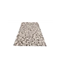 Dywan Organic 200 cm x 120 cm szary filcowy*Invicta Interior