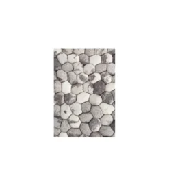 Dywan Organic 200 cm x 120 cm szary filcowy*Invicta Interior
