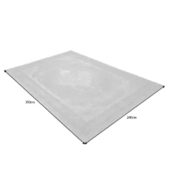 Dywan Purrie 240 cm x 350 cm jasnoszary*Invicta Interior Discount