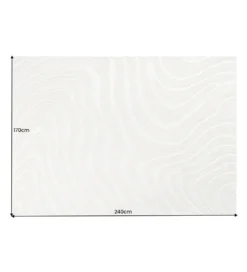 Dywan WAVE 170 x 240 cm kremowy beżowy*Invicta Interior New