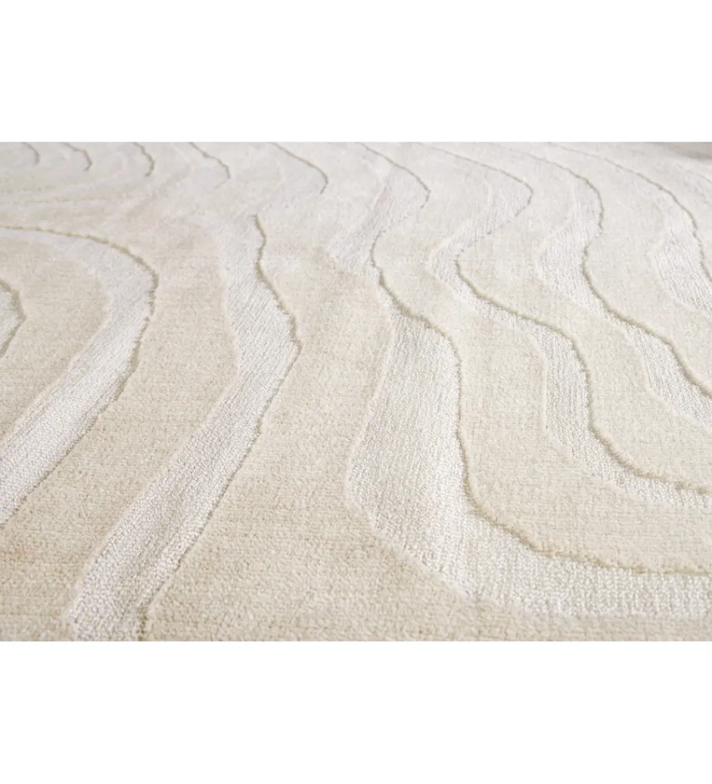 Dywan WAVE 170 x 240 cm kremowy beżowy*Invicta Interior New