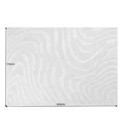 Dywan WAVE 170 x 240 cm szary*Invicta Interior New
