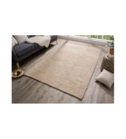 Dywan Wool 240 cm x 160 cm beżowy*Invicta Interior Outlet