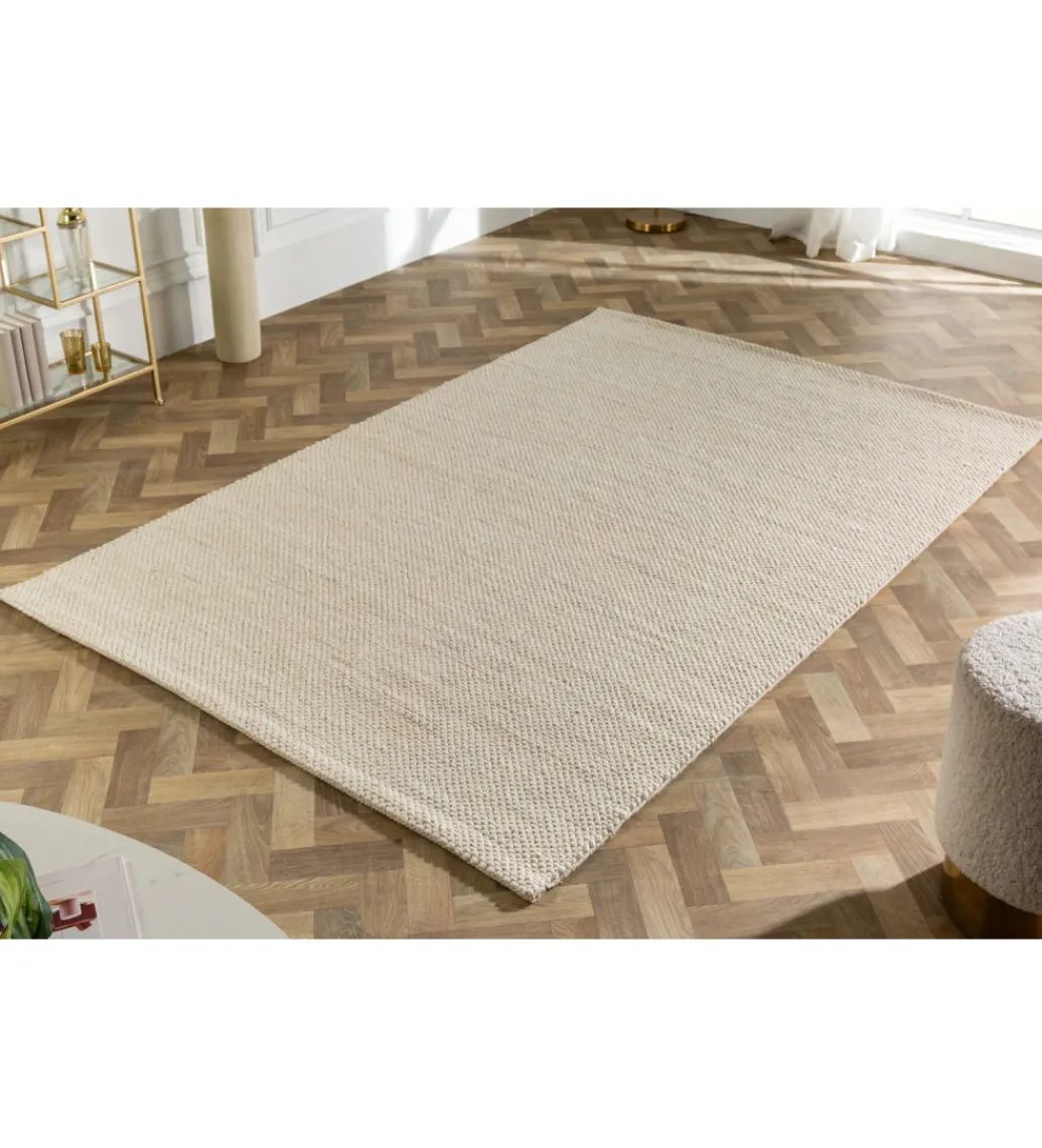 Dywan WOOL 160 x 240 cm beżowy*Invicta Interior New