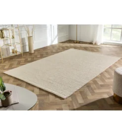 Dywan WOOL 160 x 240 cm beżowy*Invicta Interior New