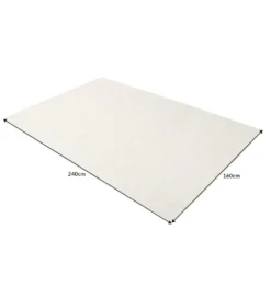 Dywan WOOL 160 x 240 cm beżowy*Invicta Interior New