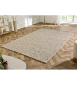 Dywan WOOL 160 x 240 cm szary*Invicta Interior Sale