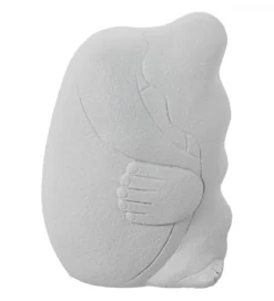 Figurka ABSTRACT 20 cm ceramika biała*Exclusivas Hot