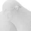 Figurka ABSTRACT 18 cm ceramika biała*Exclusivas Hot
