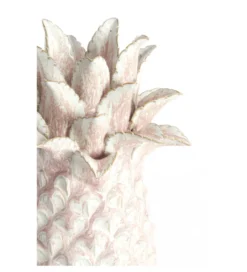 Figurka ANANAS NANASI 31 cm ceramika różowobiały*L&L Hot