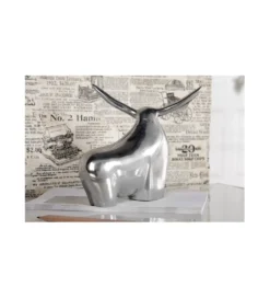 Figurka Big Bull Aluminiowa*Invicta Interior Online