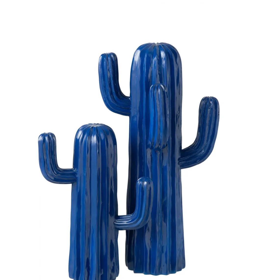 Figurka CACTUS 42 cm niebieskiego*J-Line Hot
