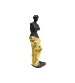 Figurka CLASSIC BEAUTY 48 cm czarno złota*KARE Discount