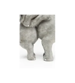Figurka dekoracyjna Elephant Hug 36 cm szara*KDesign