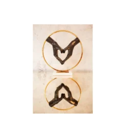 Figurka dekoracyjna Heart Hand 33 cm*KDesign Hot