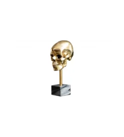 Figurka dekoracyjna Skull złota*Invicta Interior Best
