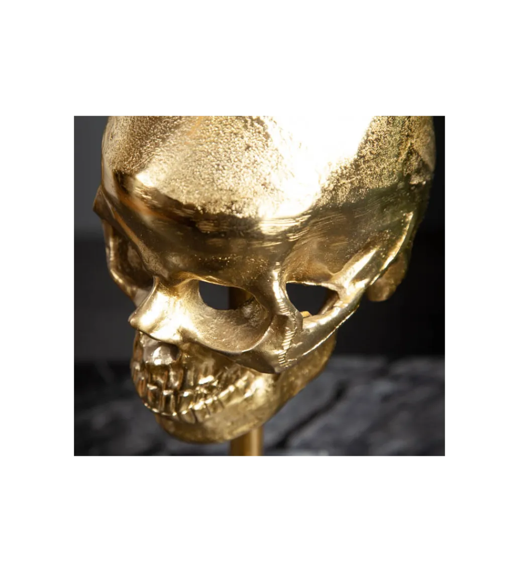 Figurka dekoracyjna Skull złota*Invicta Interior Best
